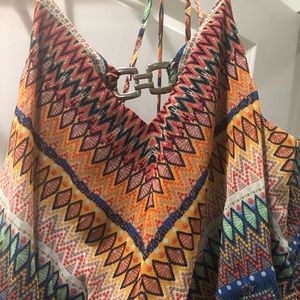 Multi-colored Maxi dress